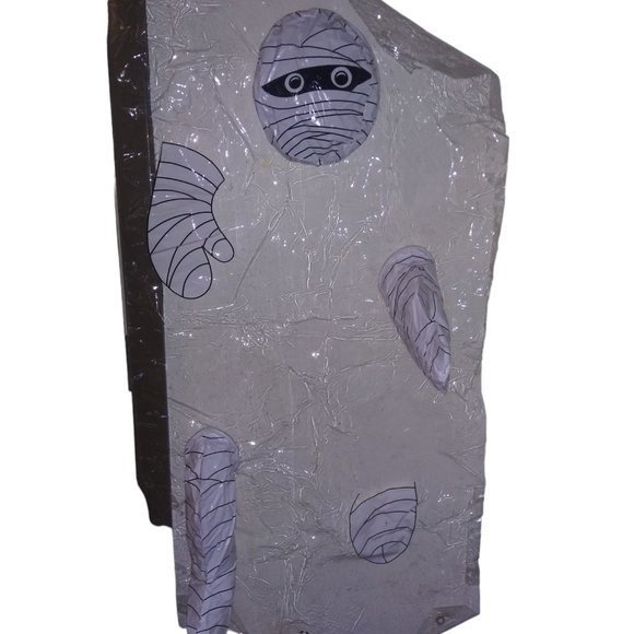 Vintage 3-D Mummy Inflatable Door Cover Party Crasher Sun Hill 1999 #F204 - Picture 1 of 15